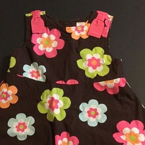 Girls Gymboree floral dress size 8 EUC